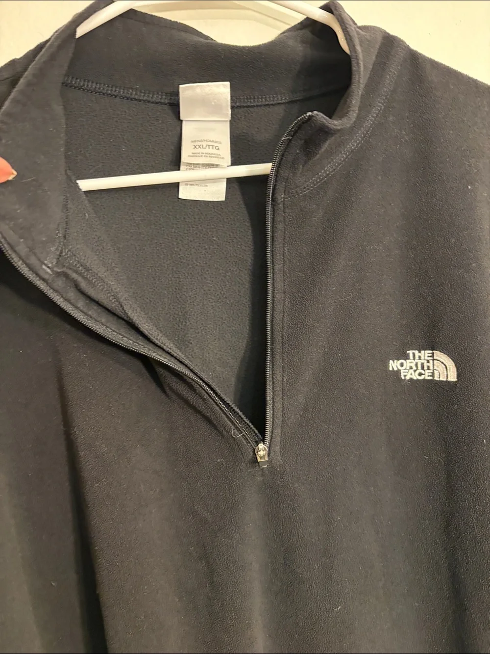 The North Face Black Half-Zip Fleece Top